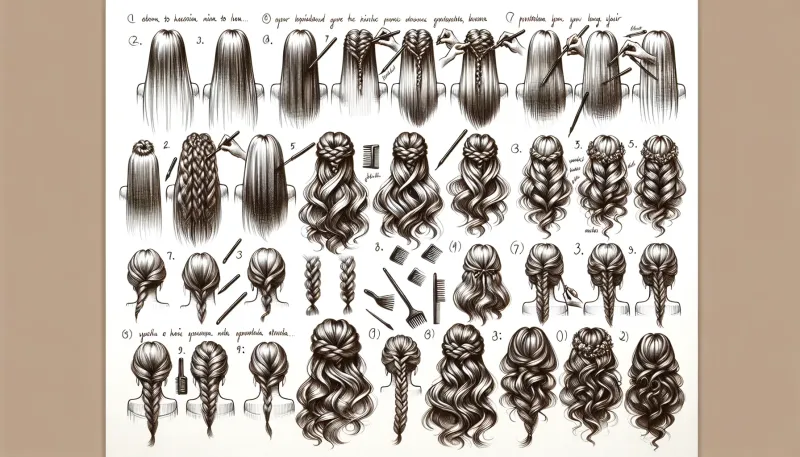 Photo: Ultimate Guide to Long Hairstyle Tutorials: Step-by-Step Techniques