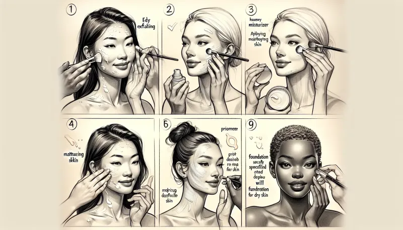 Photo: Essential Tips for Flawless Makeup Application for Dry Skin